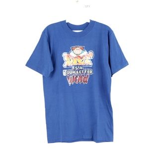 Vintage 80s Streetwear Diet Funny T Shirt Blue